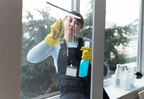 Nettoyage de vitres intérieures et extérieures à Bey